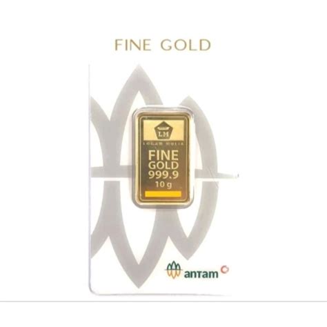 jual emas batang antam gram shopee indonesia