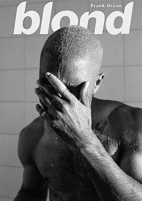 Frank Ocean Poster Blond Album Cover Music Office Décor Etsy