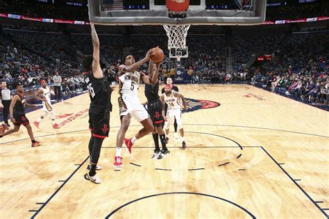 Pelicans Vs Rockets Game Action Photos Photo Gallery Nba