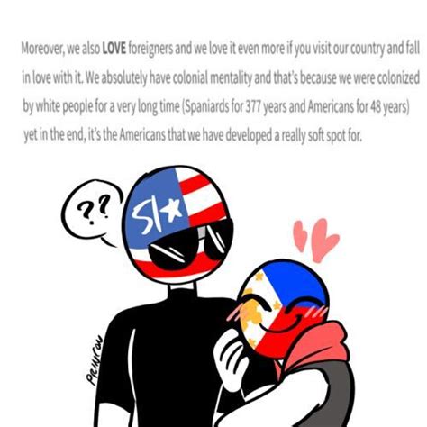 Countryhumans Gallery Ii America X Philippines Comic Wattpad