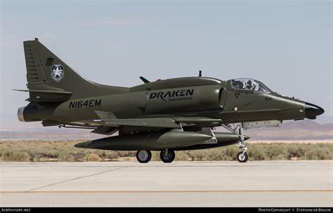 Aircraft Photo Of N Em Mcdonnell Douglas A N Skyhawk Ii Draken