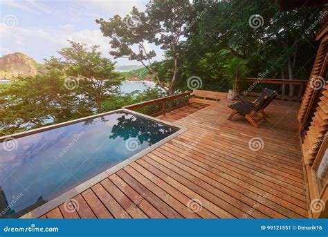 Luxury Villa Patio Stock Image Image Of Background Summer 99121551