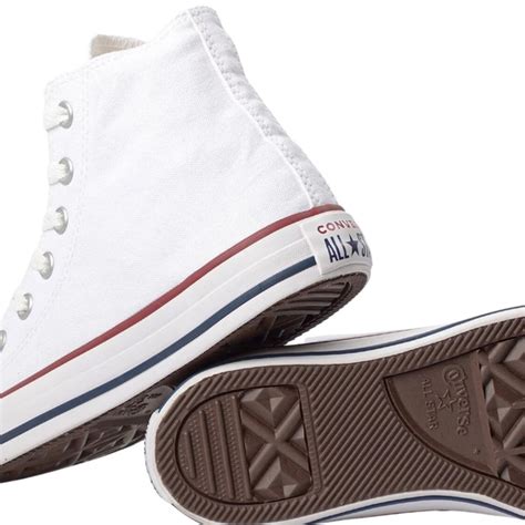 Tênis Infantil All Star Converse Cano Alto Branco AllStar UNIVERSO KIDS