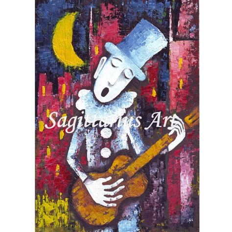 Hand Painted Abstract Bar Decoration Painting Cafe Canvas Painting