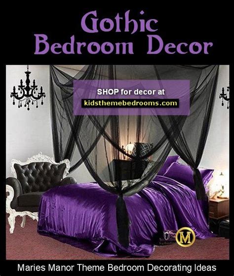 Purple Gothic Bedroom