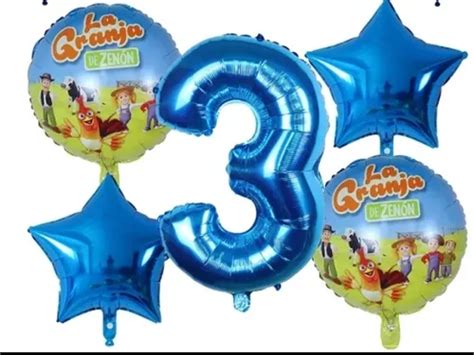 Globos Metálicos Diseño De La Granja De Zenón Cuotas sin interés