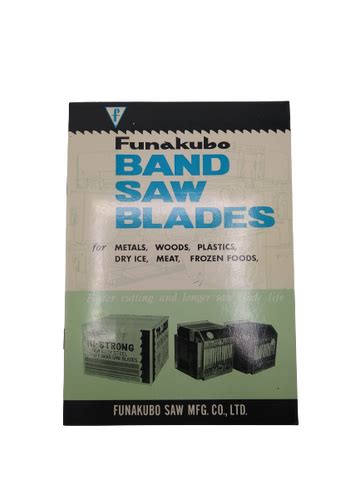 Funakubo Band Saw Blades Guide | Surplus Select