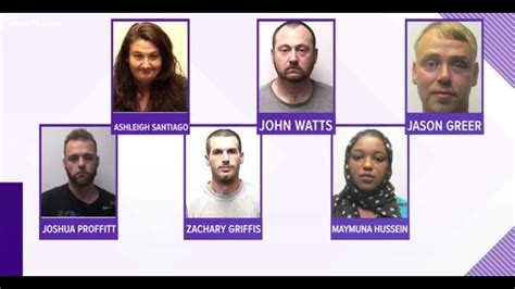 Mugshots Several Arrested In Indiana Drug Bust