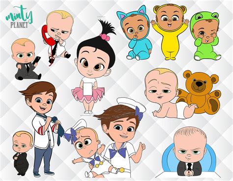 Boss Baby Clipart Bossbaby Clip Art Boss Baby Characters Etsy Images