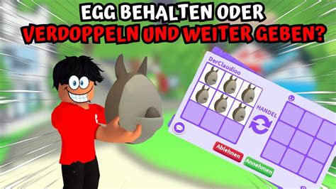 SOLL ICH DIR EIN EGG GEBEN ODER JEMAND ANDERS DOPPELT CHALLENGE In