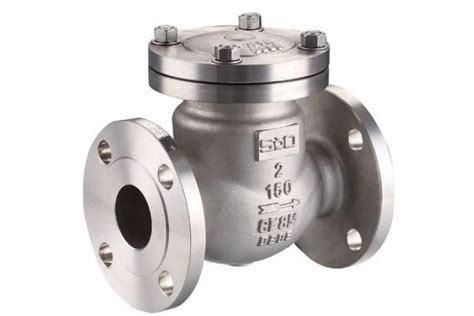 SIO ASME B16 34 Check Valves Cast Stainless Steel Swing