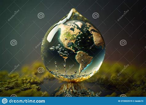 Earth Droplet Royalty-Free Stock Photography | CartoonDealer.com #6527909