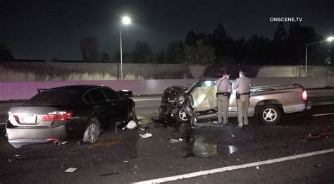 Wrong Way Crash On Anaheim Freeway Leaves 1 Dead 2 Seriously Injured