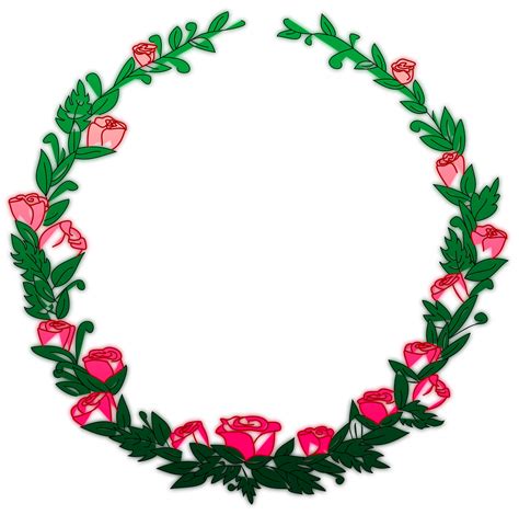 Free Flower Wreath Vector Art Download 153 Flower Wreath Icons And Graphics Pixabay