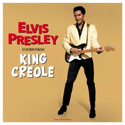 Elvis Presley King Creole OST Vinyle Transparent Not Now Music