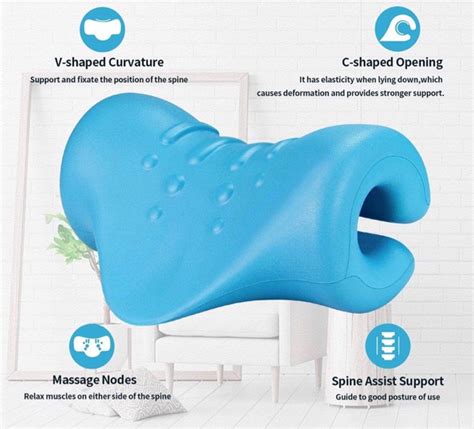 Neck Pillow Health Nutrition Massage Devices On Carousell