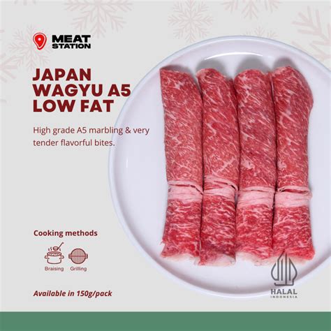 Jual Jpn Wagyu A Slice Low Fat Beef Beef Slice Daging Sapi Iris