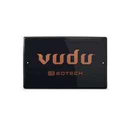 Vudu Logo Embossed Metal Sign