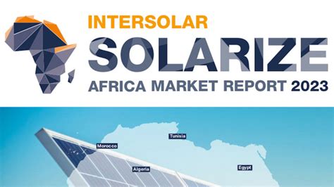 Solarize Africa - New report shows potential for photovoltaics in Africa