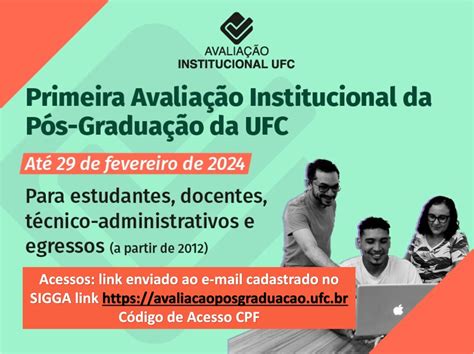 Cursos De Graduação Da Ufc - Primeira Avaliação Institucional da Pós-graduação da UFC – Programa de ...