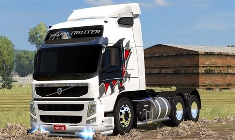 Caminh O Volvo Fm Skins Para V X Ets Mod Simuladores