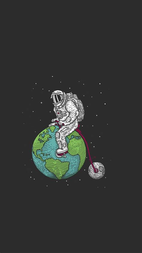 Astronaut Phone Wallpapers Top Free Astronaut Phone Backgrounds Wallpaperaccess