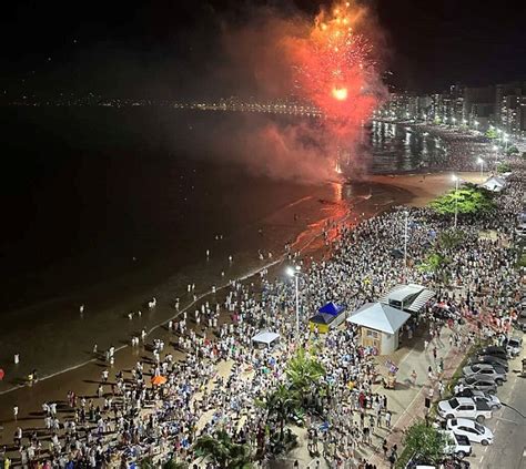 Virada de ano na Praia do Morro deve reunir 1 milhão de pessoas diz