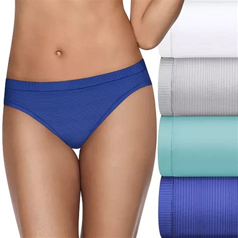 Hanes Ultimate 4 Pack 1 Bonus Microfiber Cool Comfort Bikini Panties Hxmfkb