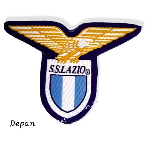 Jual Logo Patch Woven Emblem Club Bola S S Lazio Shopee Indonesia