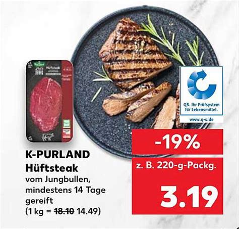 K Purland H Ftsteak Angebot Bei Kaufland Prospekte De