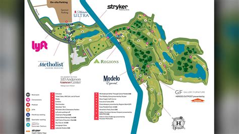 Houston Golf Course Map - Emmy Norrie