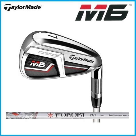 レディース 2019年 Taylormade テーラーメイド M6 アイアン 単品＃5、＃6、aw Fubuki Tm4 2019