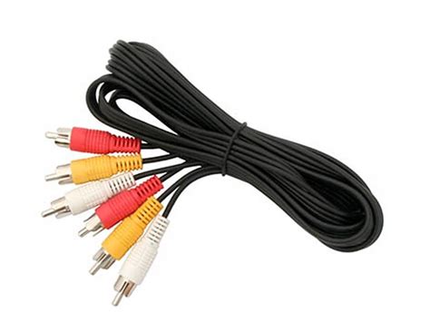 KABEL PRZEWÓD AUDIO VIDEO 3x RCA cinch 2 4 m Xtreme Sklep EMPIK