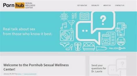 Adult Website Pornhub Launches Sex Education Service