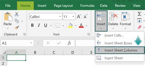 Add Column In Excel How To Add Insert Step By Step Example