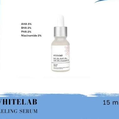 Whitelab Peeling Aha Bha Pha Serum Lengkap Harga Terbaru Januari 2023