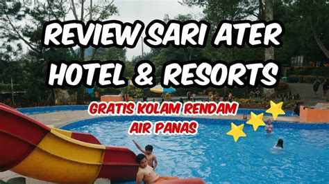 Review Hotel Sari Ater Hotel Resorts Ciater Subang Fasilitas Pemandian