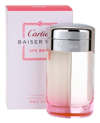 卡地亚 虏获香吻玫瑰女士香水 Cartier Baiser Vole Lys Rose EDT 2014 香氛世嘉