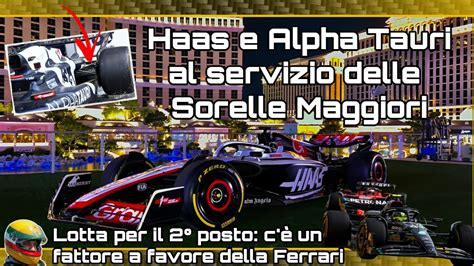 F Ferrari E Redbull Come Useranno Le Scuderie Sorelle Haas E At