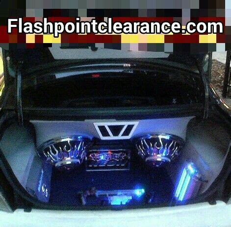 Car Subwoofers Custom Install With Led Lights Powerful And A