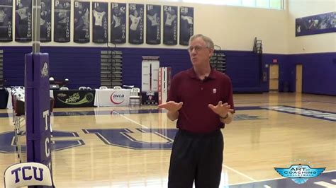 John Dunning Discussing Technology In Volleyball The Art Of Coaching