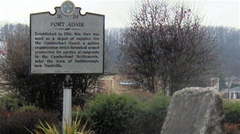 Fort Adair The Stronghold That Helped Settle Tennessee