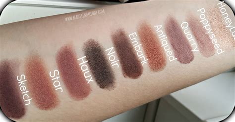 Beauty Melody M A C Eyeshadow X Burgundy Times Nine Palette Review