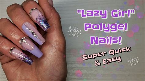 EASY LAZY GIRL METHOD POLYGEL NAILS BEGINNER FRIENDLY BORN