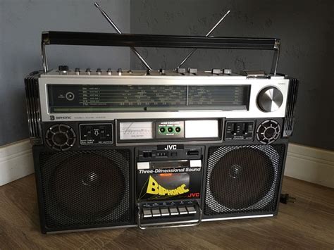 Jvc Rc W Biphonic Boombox Ghettoblaster Radiomagnetofon Vintage