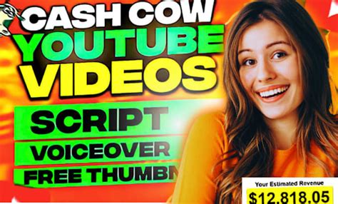 Create Top 10 Cash Cow Faceless Videos And Cash Cow Youtube Automation