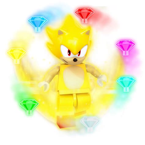 Lego Super Sonic Render by Nibroc-Rock on DeviantArt