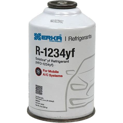 Gas Refrigerante Erka R 1234Yf Lata De 227 Gr R1234YF 227E