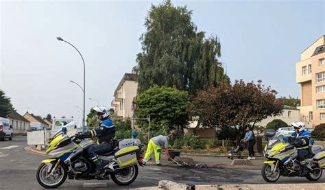 Les images des violences urbaines la nuit dernière à Lucé et