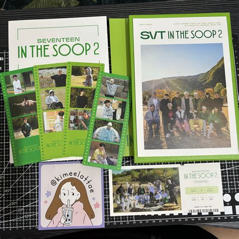 SEVENTEEN SVT IN THE SOOP 2 MAKING PHOTOBOOK What You See Is What You